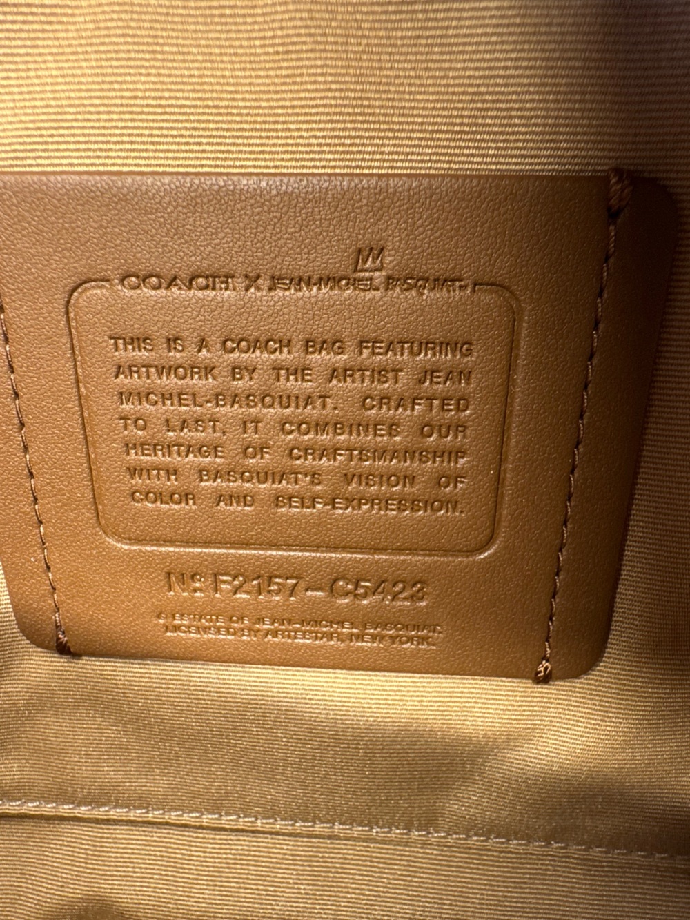 Coach X Jean-Michel Basquiat Track Belt Bag - Rare! - Picture 8 of 15